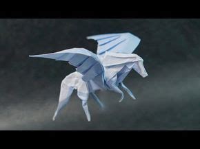 Origami Pegasus Tutorial Fumiaki Kawahata 折り紙 馬 ペガサス оригами учебник