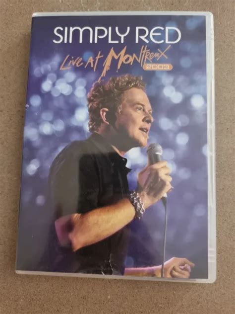 Simply Red Live At Montreux Dvd All Regions Ntsc Eur