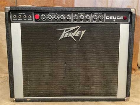 Peavey Deuce Vt Series 240t 120 Watt 2x12 Guitar Combo Black Amps