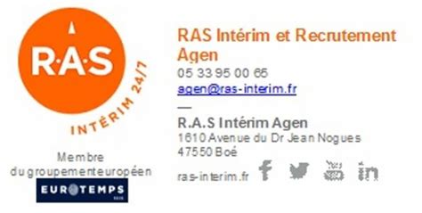 Ras Int Rim Et Recrutement Recrutement Toutes Les Offres Disponibles