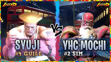 SF6 Ranked 4 Guile Syuji Vs Ranked 2 Dhalsim YHC Mochi Street