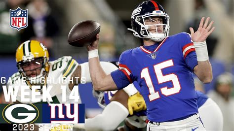 Green Bay Packers vs. New York Giants | 2023 Week 14 Game Highlights ...