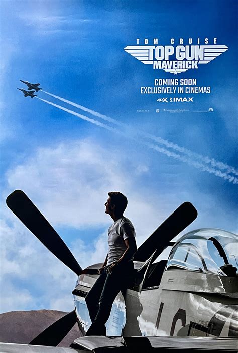 Original Top Gun: Maverick Movie Poster - Tom Cruise