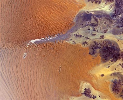 Il Deserto Del Namib Dallo Spazio Il Pi Antico Della Terra Foto