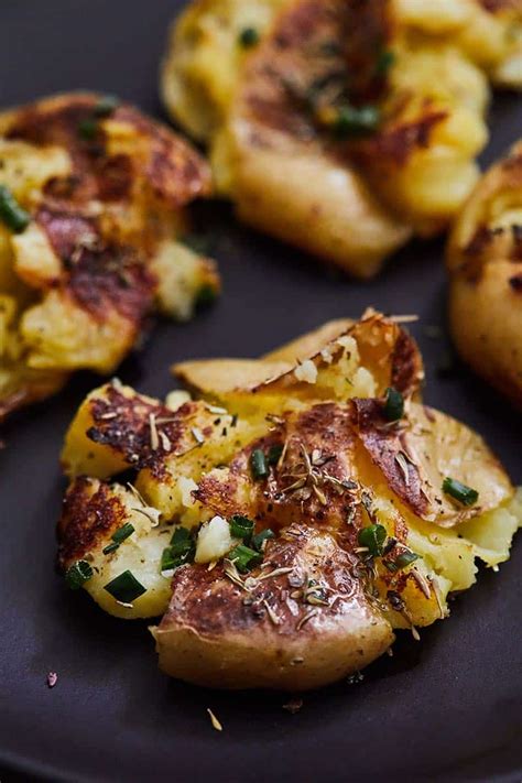 Smashed Red Potatoes