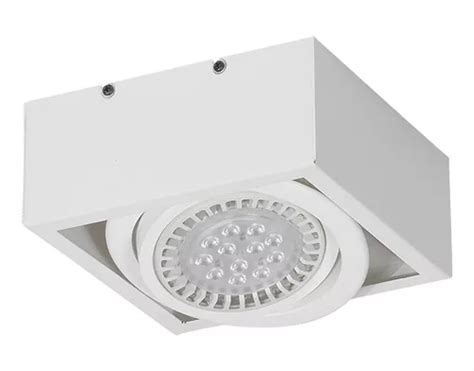 Plafon De Techo Ferrolux Luz Ar Gu Movil Apto Led Color Blanco