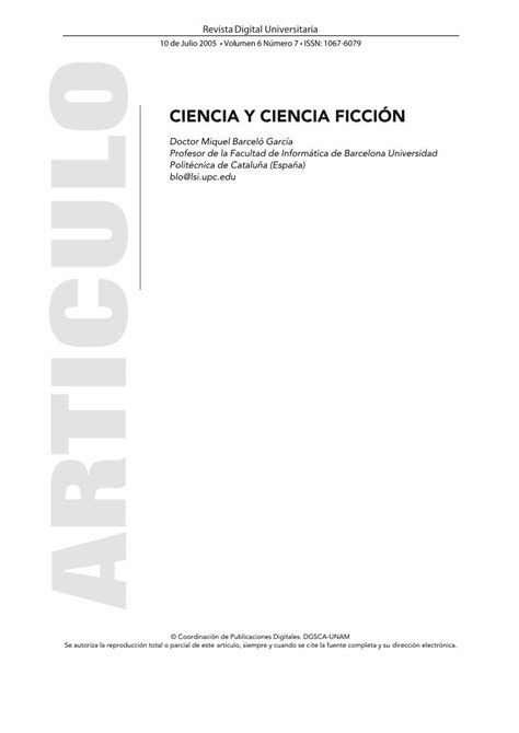 Pdf Ciencia Y Ciencia Ficci N Dokumen Tips