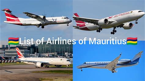 List Of Airlines Of Mauritius Aviation Bd Youtube