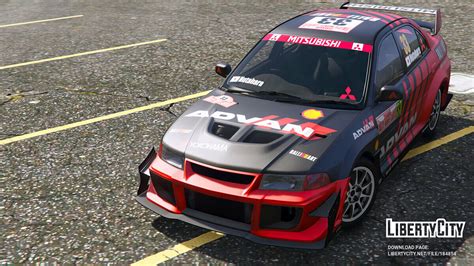 Mitsubishi Lancer Evo Wrc Advan Livery Gta Mods Hot Sex Picture