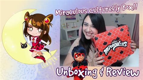 Miraculous Culturefly Box Luna TK Unboxing And Review YouTube