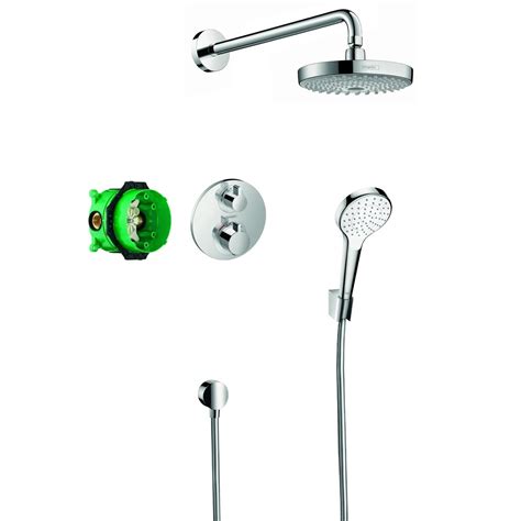 Hansgrohe Pack Encastr Design Showerset Croma Select S Ecostat S