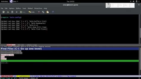 Emacs Tutorial Part 6 Some Configurations With Helm Youtube