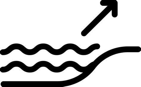 Water Flow Vector Illustration On A Backgroundpremium Quality Symbols