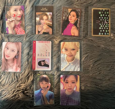 WTS WTT TWICE SANA TZUYU JIHYO JEONGYEON MINA Photo Cards Feel