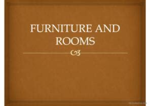 9 Furniture Vocabulary Flashcards And Dominoes Vocabulary