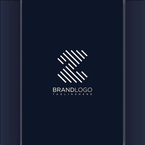 Logotipo Moderno De La Letra Z Vector Premium