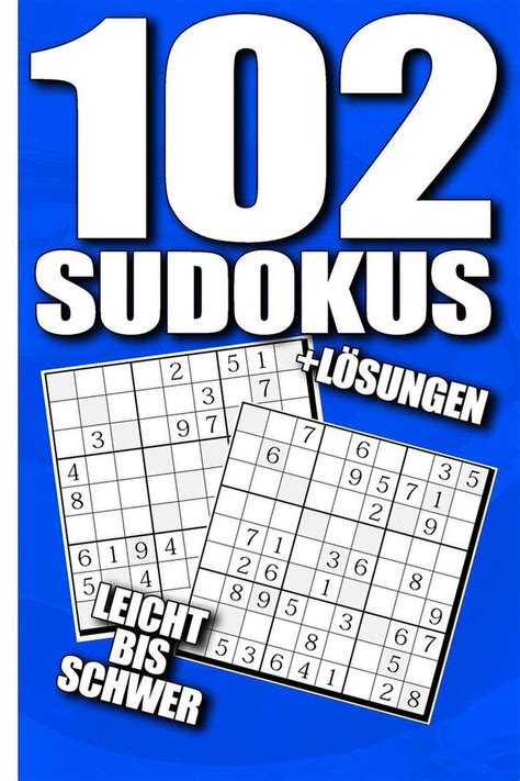 Sudokus Leicht Bis Schwer L Sungen Sudoku Buch Mittelschwer