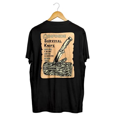 Jual Infinide T Shirt Original Survival Knife Kaos Distro Limited