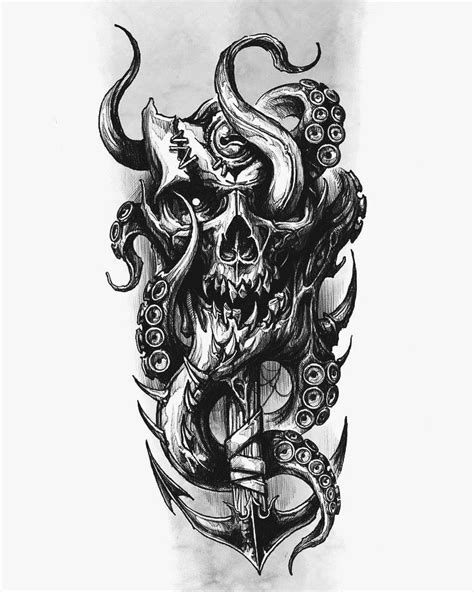 Pin by Arnold Weißer Hai on Schädel in 2022 Skull sleeve tattoos