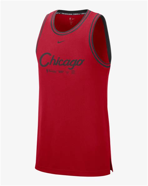 Chicago Bulls DNA Men S Nike Dri FIT NBA Tank Nike CH