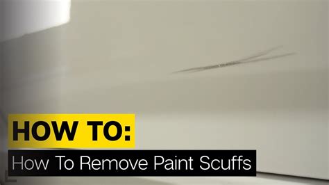 How To Remove Paint Scuffs By Hand Chemical Guys Youtube