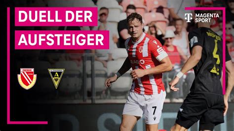 Fc Energie Cottbus Alemannia Aachen Highlights Mit Live Kommentar