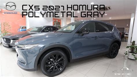 CX5 2021 HOMURA POLYMETAL GRAY El nuevo color de Mazda que está