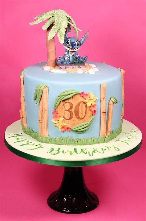 Disney Hawaiian Stitch Cake Cakey Goodness