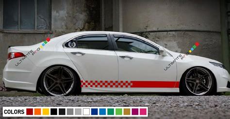 Honda Accord Sticker Stripes Kit 2016 Present