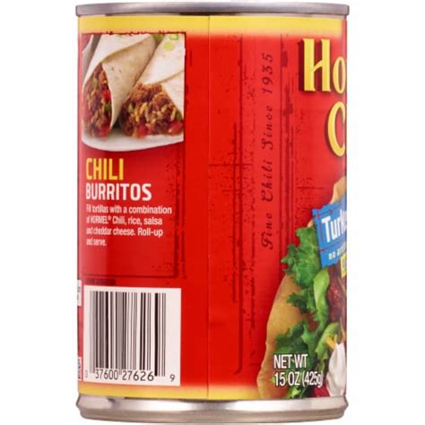 Hormel No Beans Turkey Chili 15 Oz Kroger