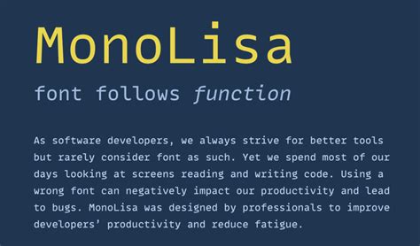 24 Best Monospace Fonts For Coding And Design In 2023