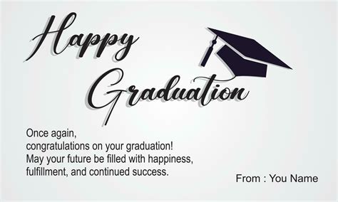 Vector Template happy graduation greeting card 25259527 Vector Art at ...