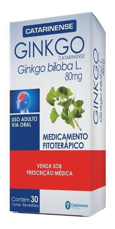 Kit Ginkgo Biloba Mg Catarinense C Psulas Cada