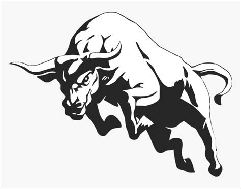 Charging Bull Png - Bull Transparent, Png Download - kindpng