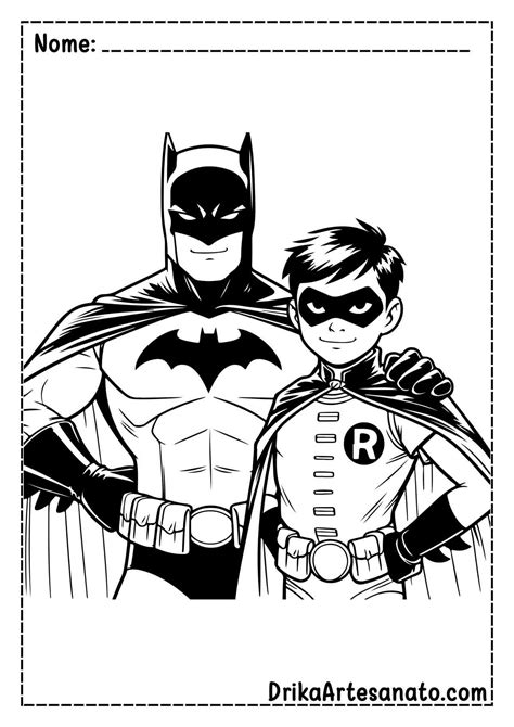 Desenhos Do Batman Para Colorir Gr Tis Em Pdf