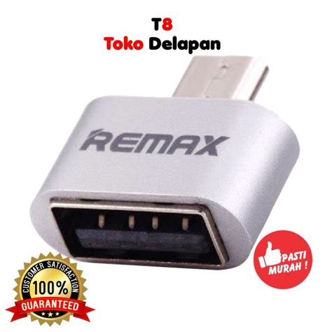 Jual Remax Otg Micro Usb To Usb Port Shopee Indonesia