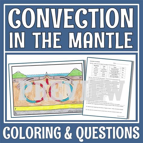 Convection In The Mantle Worksheet Flying Colors Science