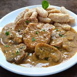 Veal in Mushroom Sauce | Kitchen Nostalgia