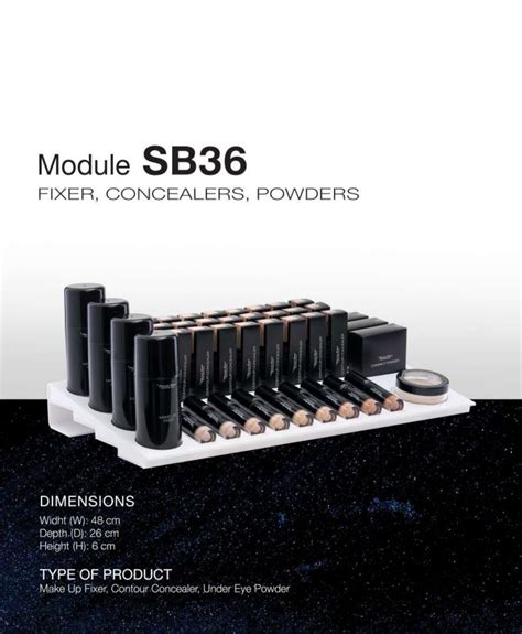 Pierre René Stand Module SB36 Contour Concealer B Stunning of Sweden