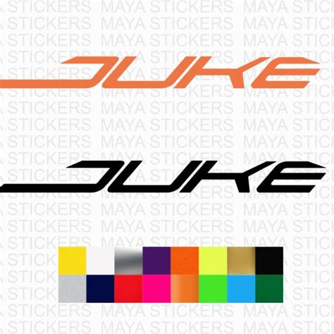 KTM duke logo stickers in custom colors and sizes