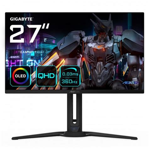 GIGABYTE AORUS FO27Q3 68 6 Cm 27 Zoll 360Hz FreeSync Premium Pro