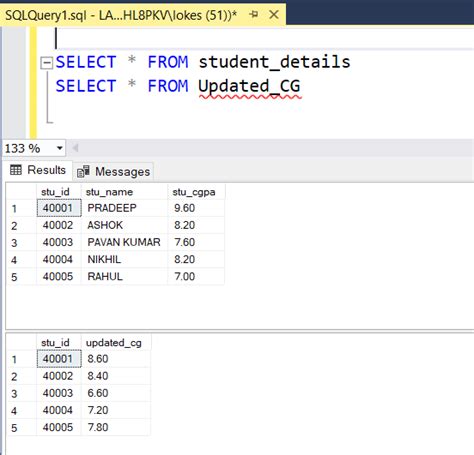 Consulta Sql Para Atualizar Os Valores Das Colunas A Coluna De