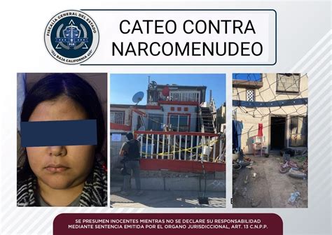 Fortalece Fge Cateos Contra Narcomenudeo En Ensenada