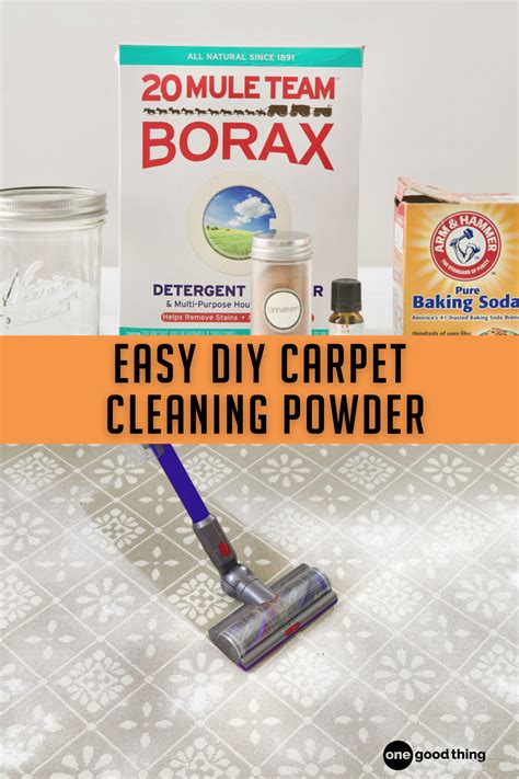 Diy Carpet Powder The Affordable Way To Freshen Up Carpet