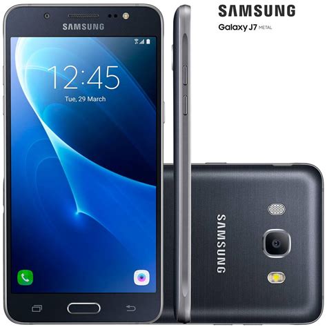 Smartphone Samsung Galaxy J7 Metal J710m Preto Dual Chip Mercado Livre