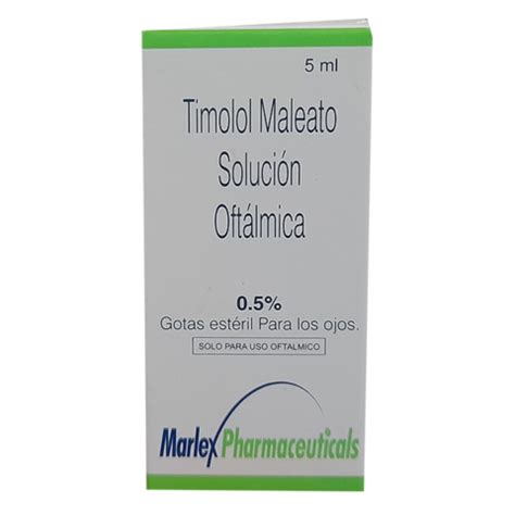 TIMOLOL MALEATO 0 5 SOLUCIÓN OFTÁLMICA COFARCA