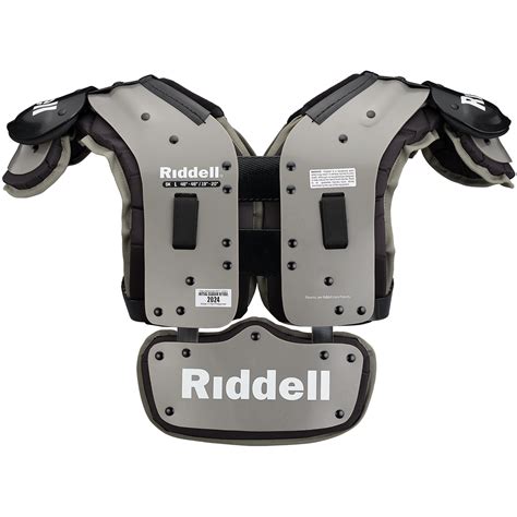 Smoke Sk Smoke Varsity Shoulder Pads Open Catalogue Riddell