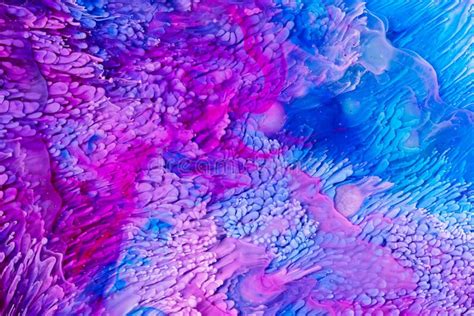 Textura De Resina Epoxídica Cor Rosa E Branca Aquamarina Fundo