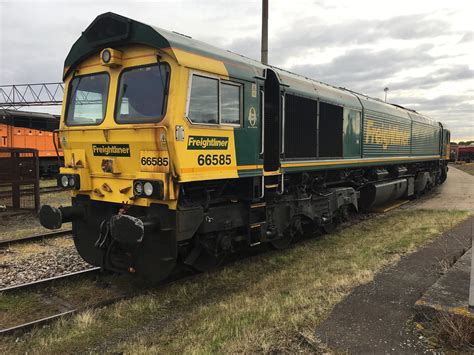 Freightliner 66585 Freightliner Class 66 66585 Seen At Ho Flickr