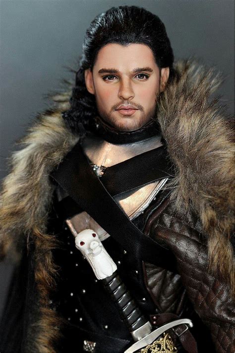 Pin By Donna Jones On Dolls Lisa Ramsammy Ooak Jon Snow Fur Coat